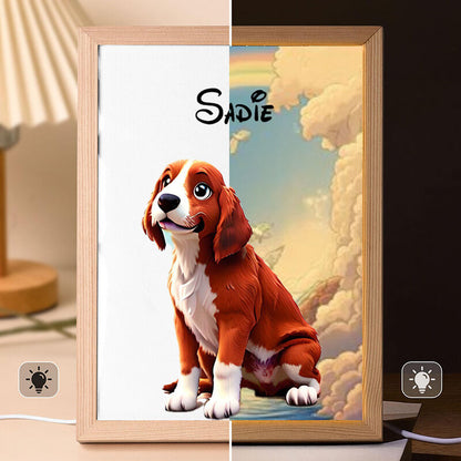 Marco brillante personalizable