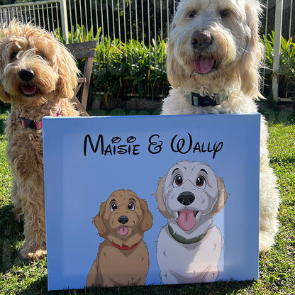 Marco brillante personalizable